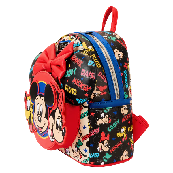 Mini sac à dos serre-tête Loungefly Mickey et Amis - Classique