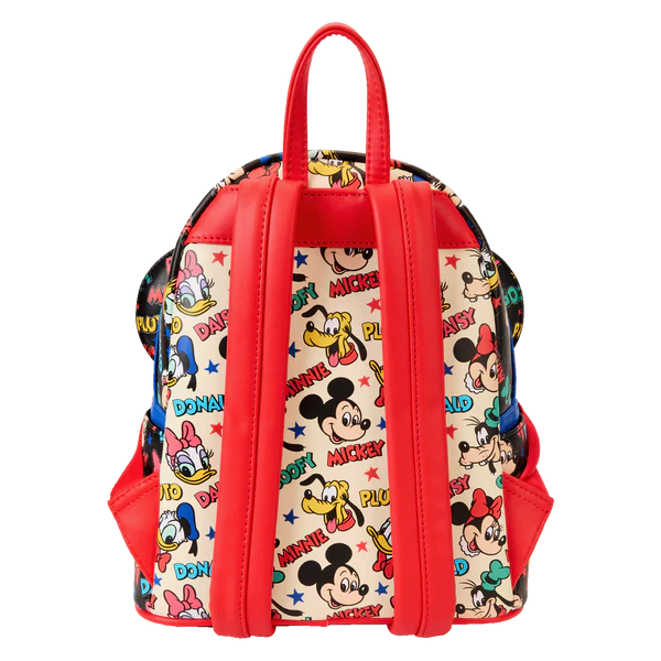 Mini sac à dos serre-tête Loungefly Mickey et Amis - Classique
