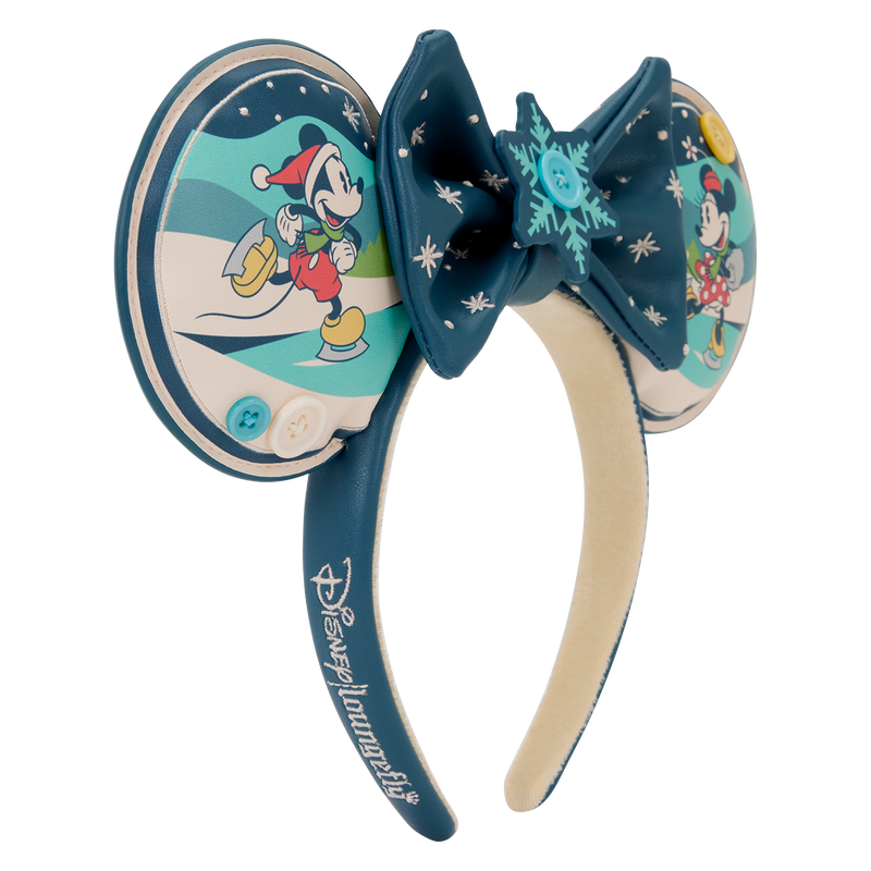 Serre-tête Loungefly Disney - Mickey et Minnie Holiday