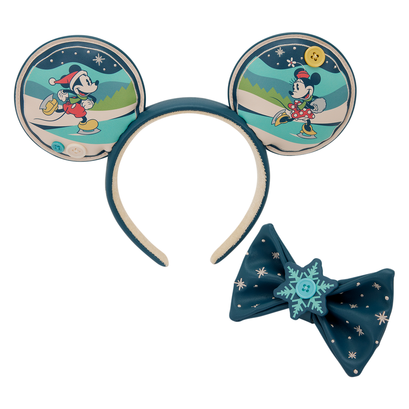 Serre-tête Loungefly Disney - Mickey et Minnie Holiday