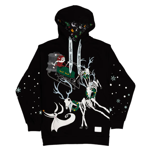 Hoodie unisex Loungefly NBX - Christmas Town (M)
