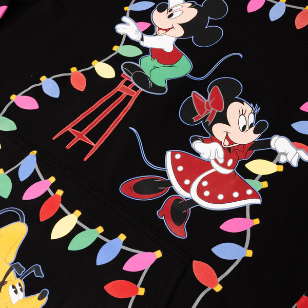 Hoodie unisex Loungefly Mickey - Light Up Decorations (S)