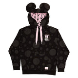 Hoodie unisex Loungefly Disney - Minnie Floral Rock the Dots (XL)