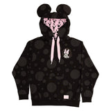 Hoodie unisex Loungefly Disney - Minnie Floral Rock the Dots (L)