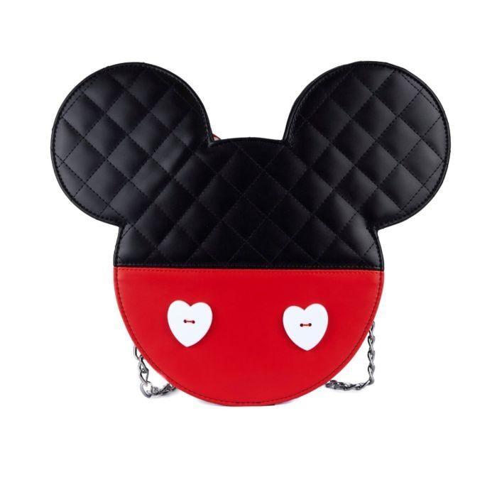 Sac bandoulière Loungefly Disney - Mickey Minnie Valentine (33x28 cm)