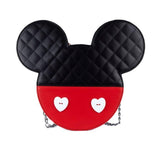 Sac bandoulière Loungefly Disney - Mickey Minnie Valentine (33x28 cm)
