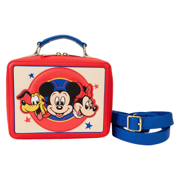 Sac bandoulière Loungefly Mickey et Amis - Classique