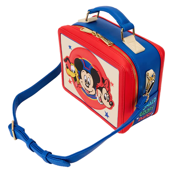Sac bandoulière Loungefly Mickey et Amis - Classique