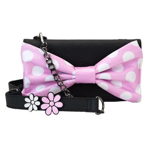 Sac bandoulière Loungefly Disney - Minnie Floral Rock the Dots