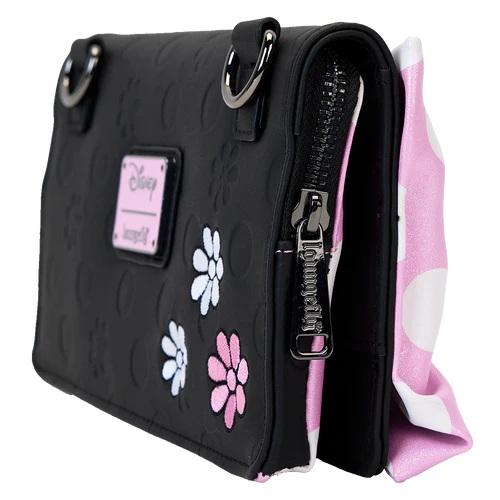 Sac bandoulière Loungefly Disney - Minnie Floral Rock the Dots