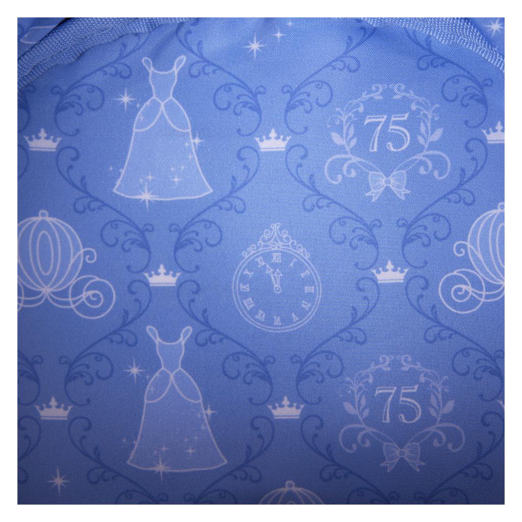 Sac bandoulière Loungefly Cendrillon - 75ème Anniversaire