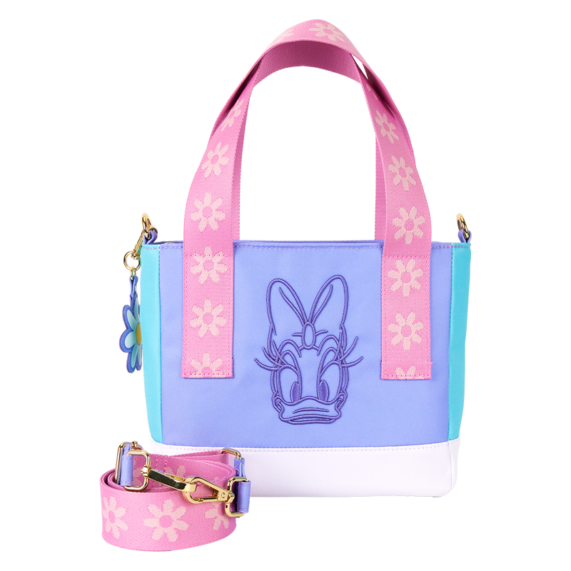 Mini tote bag nylon Loungefly Disney - Daisy Duck