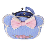 Sac bandoulière Loungefly Disney - Minnie Floral and Lace Kisslock