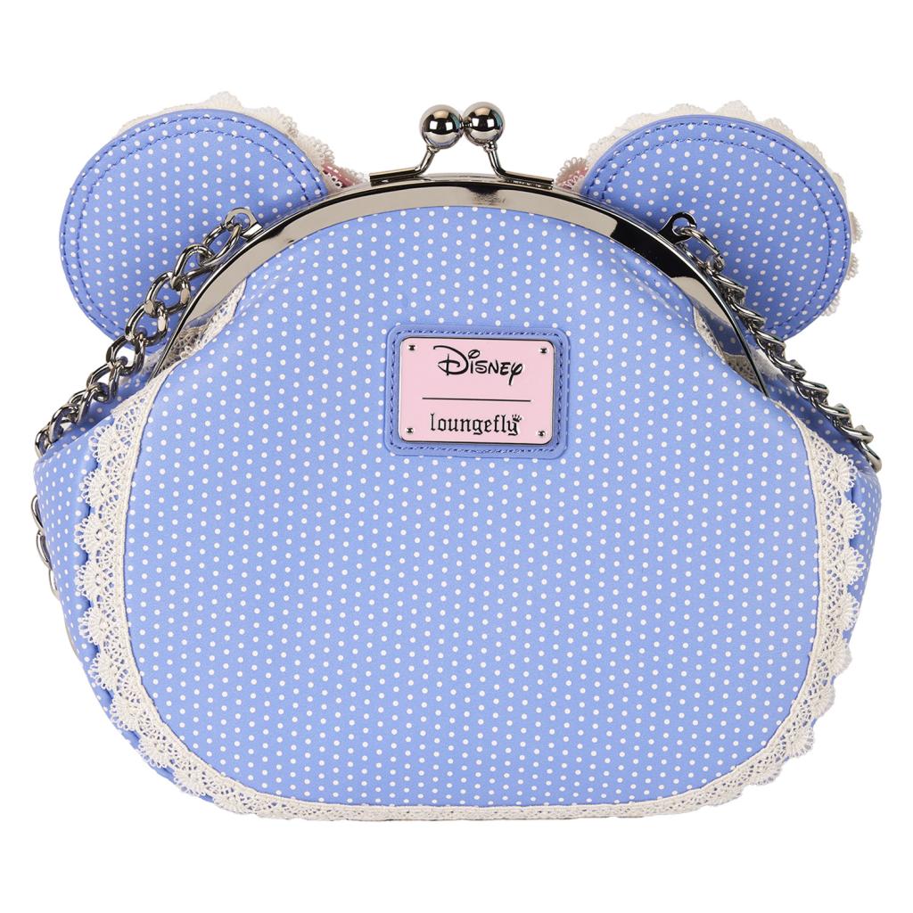 Sac bandoulière Loungefly Disney - Minnie Floral and Lace Kisslock