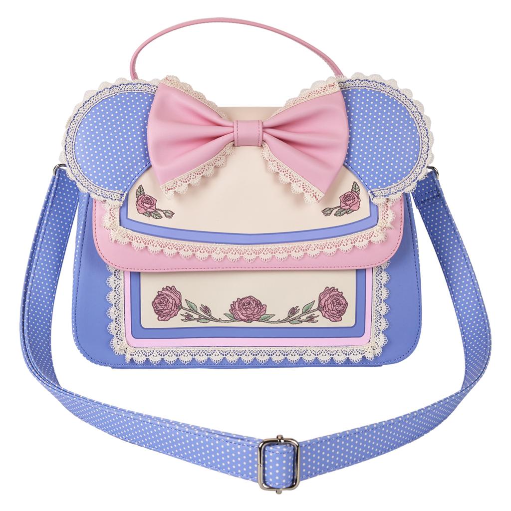 Sac bandoulière Loungefly Disney - Minnie Floral and Lace Ears