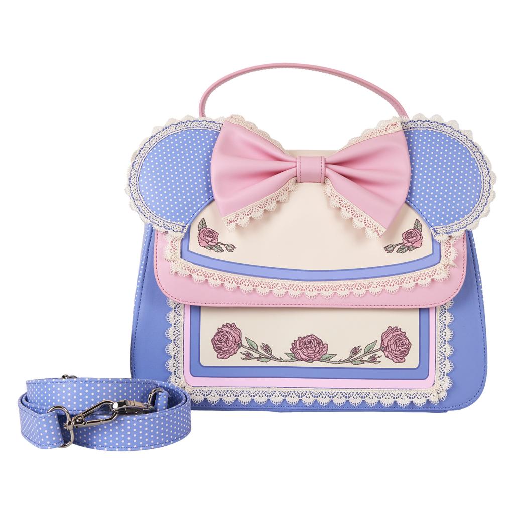 Sac bandoulière Loungefly Disney - Minnie Floral and Lace Ears