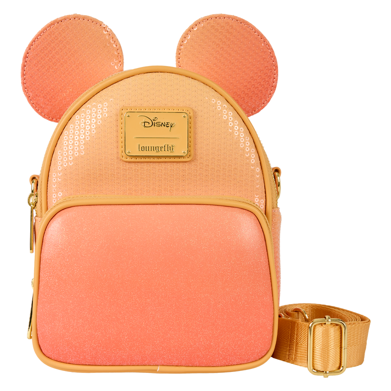 Sac bandoulière convertible Loungefly Disney - Mickey Glitter