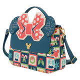 Sac bandoulière Loungefly Disney - Mickey et Minnie Holiday