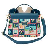 Sac bandoulière Loungefly Disney - Mickey et Minnie Holiday