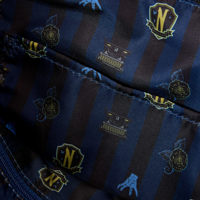 Sac bandoulière Loungefly Mercredi - Machine à Écrire